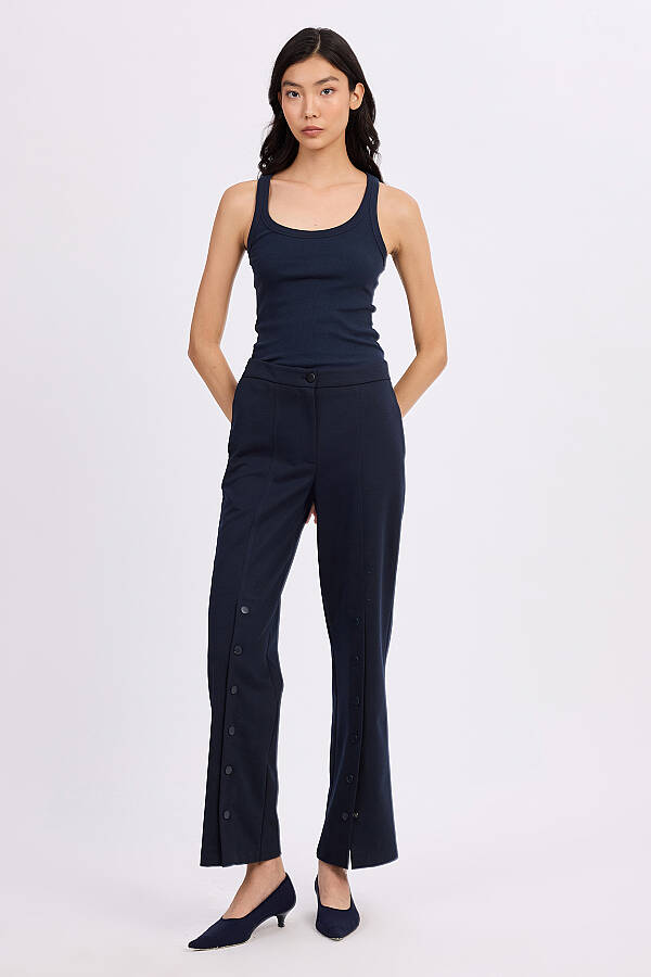 Kup detaylı pantolon - 1