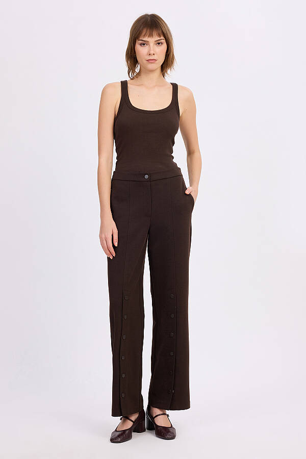 Kup detaylı pantolon - 6