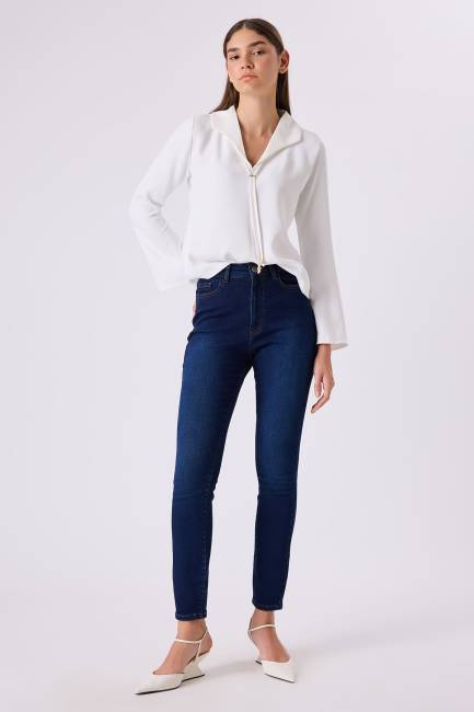 Fever - Dar paça fit jean pantolon