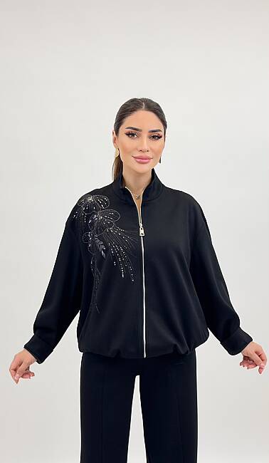 Fermuarlı örme kap - 3