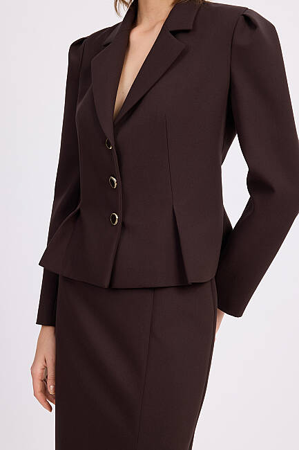 Pili Detaylı Ceket (1)