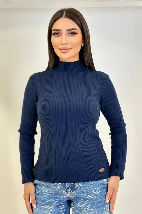 Balıkçı yaka triko kazak - 2