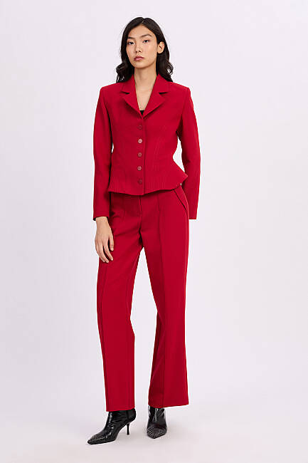 Peplum kup detaylı ceket (1)